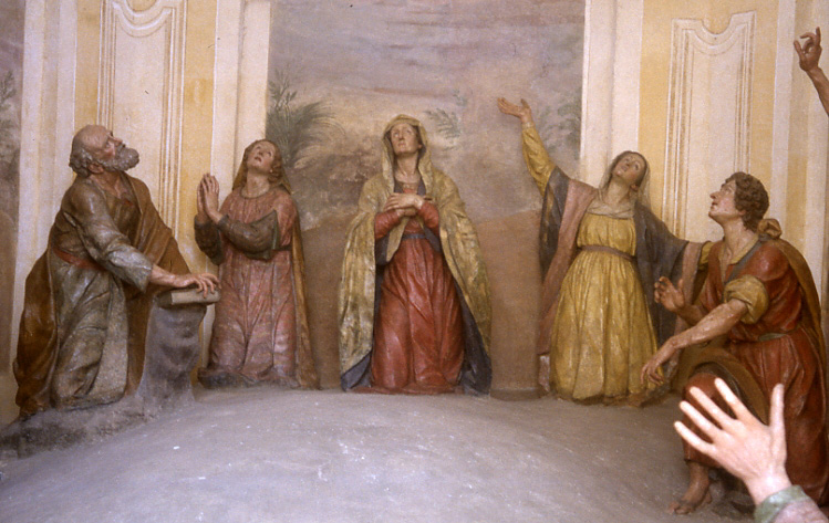 Vetri aperti alla XII Cappella - L'Ascensione di Cristo