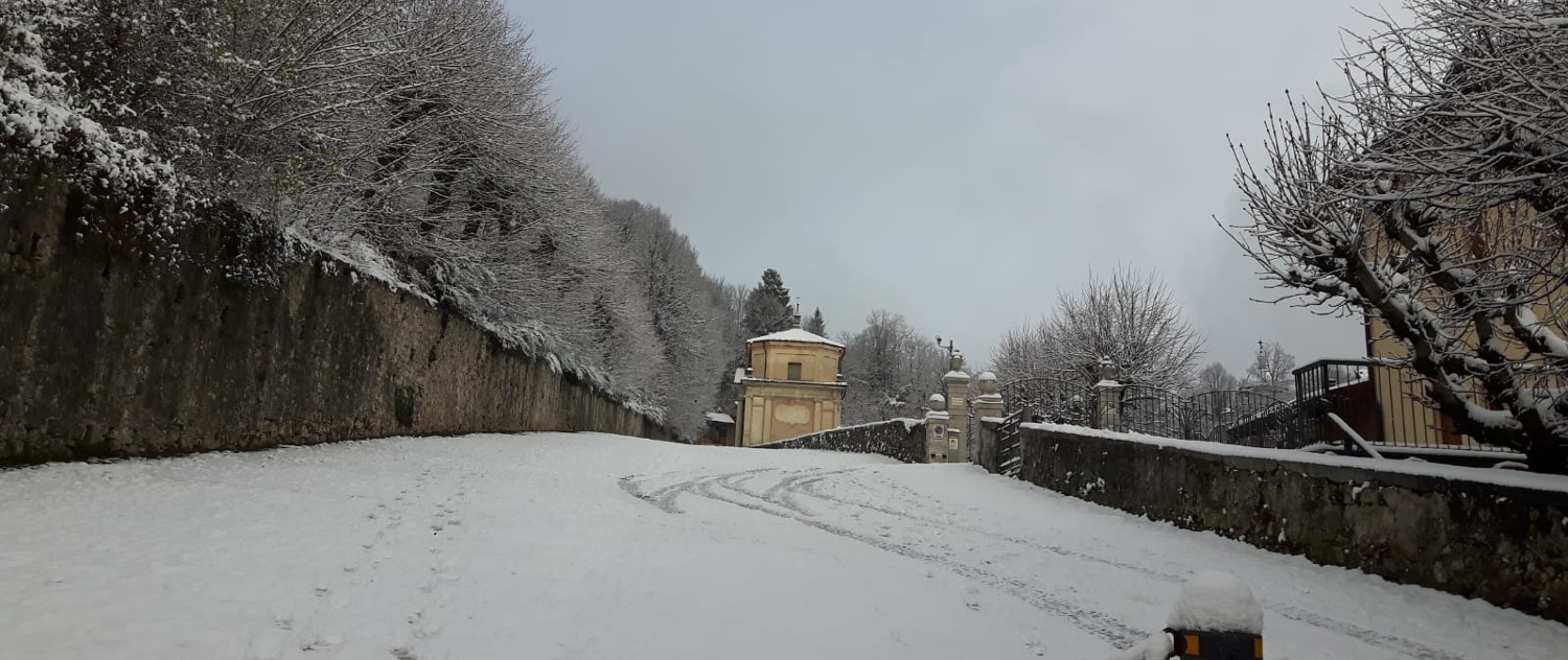 Sacro Monte d'inverno