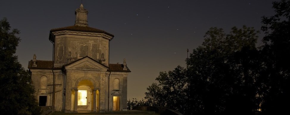 Sacro Monte al calar del sole