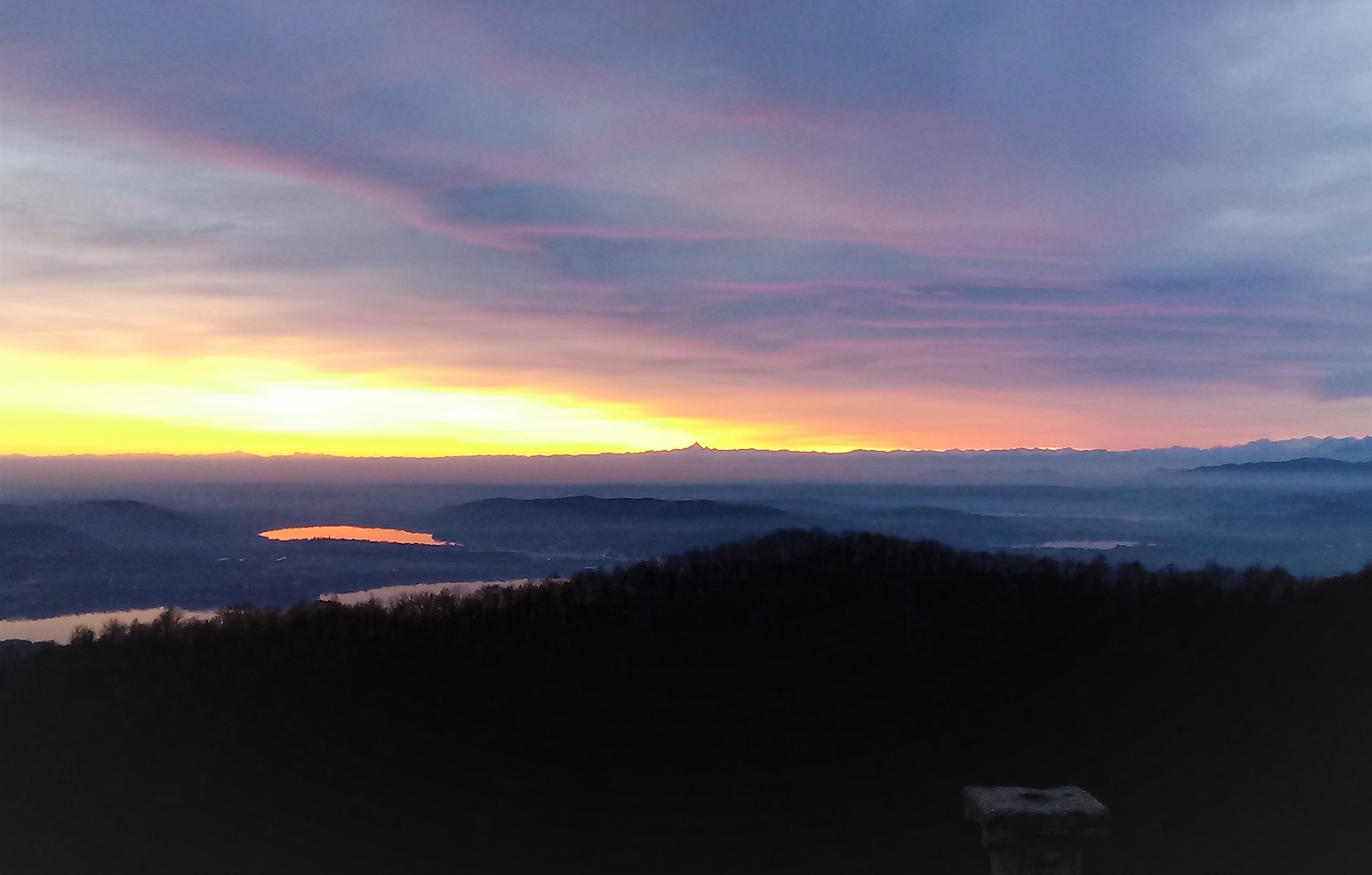 Sacro Monte al tramonto
