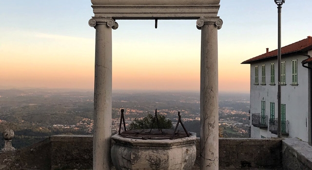 Sacro Monte al tramonto