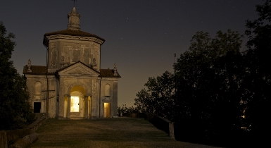 Sacro Monte al calar del sole