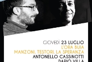 Spettacolo giovedì 23 luglio 2020