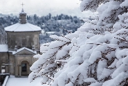 sacro monte di varese, inverno, neve