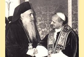 Incontro tra Paolo Vi e il Patriarca Atenagora