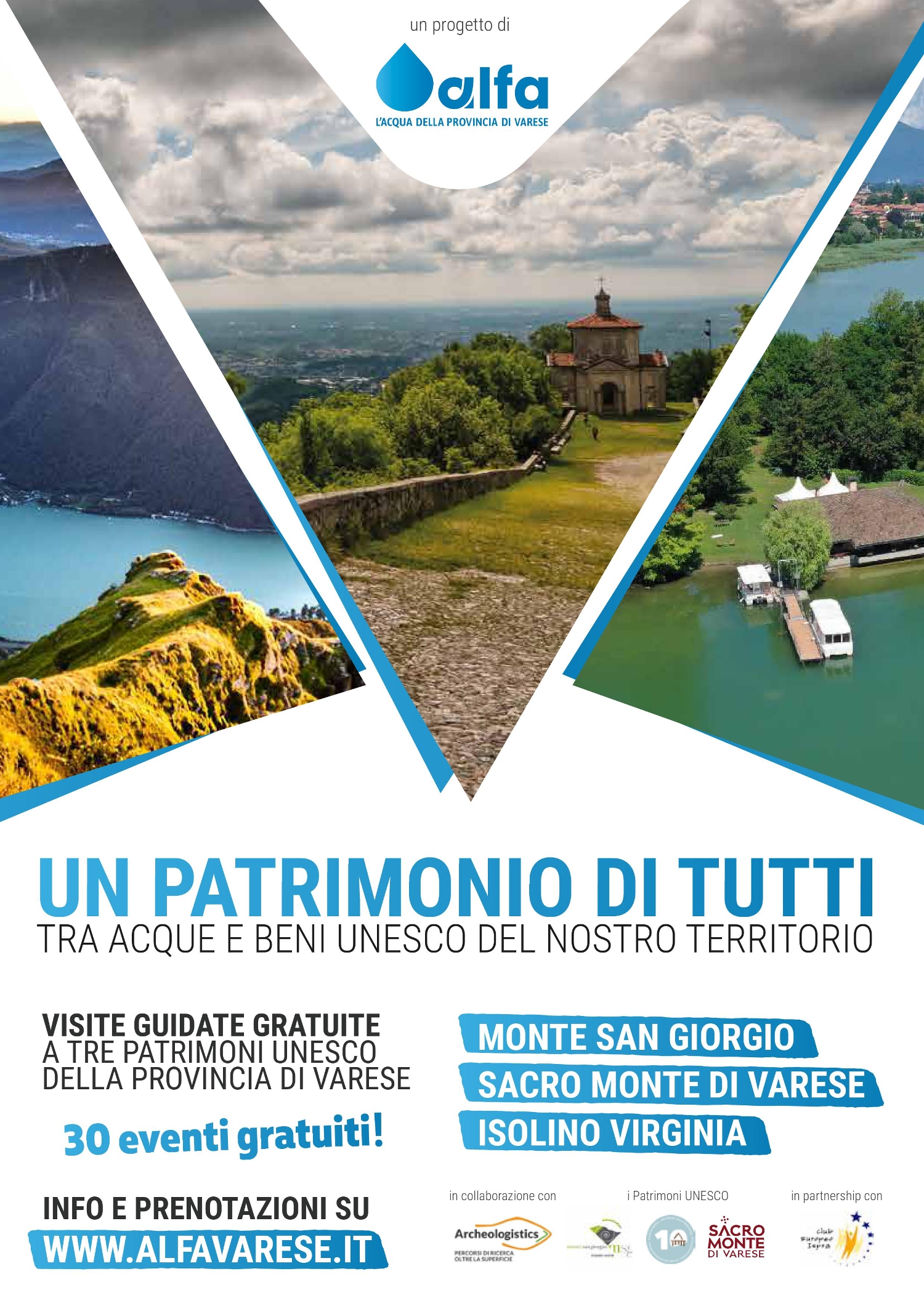 Un Patrimonio di tutti: tra acque e beni UNESCO