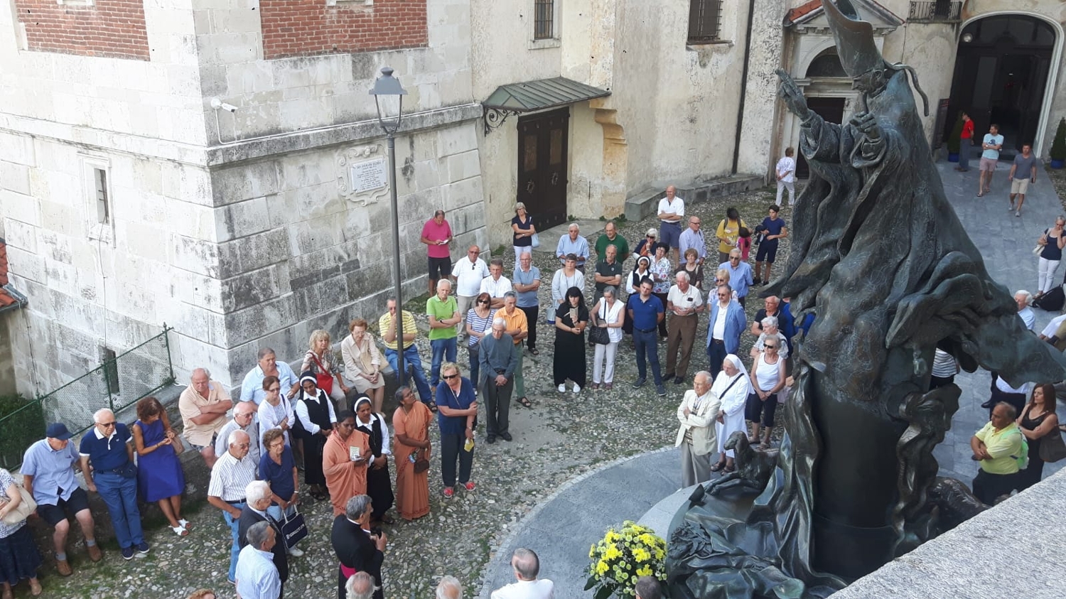 Omaggio a Papa Paolo VI al Sacro Monte di Varese