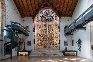 La porta del Duomo nella Casa Museo Pogliaghi