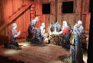 Il presepe di san Vittore. Foto Mario Zeni