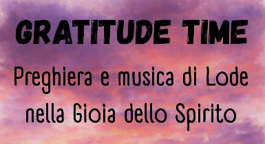 Gratitude time